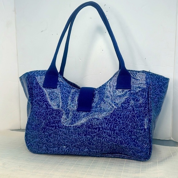 BLUE DANSKO LARGE TOTE BAG - Picture 3 of 8